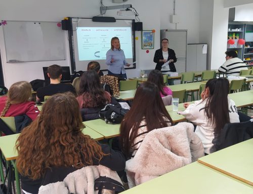 Charla alumnas Gregorio Fernández